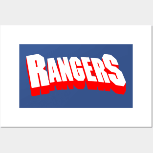 RANGERS 3D Posters and Art